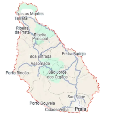Mappa Santiago