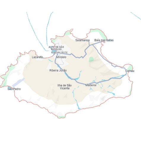 Sao Vicente map